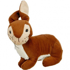 Plyšový králik model, veľkonočná dekorácia, 28 × 27 × 12 cm