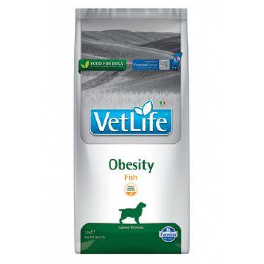 Vet Life Natural DOG Obesity Fish 12kg Vet Life Natural DOG Obesity Fish 12kg