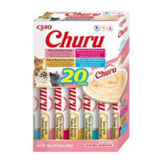 Churu Cat BOX Seafood Variety 20x14g Churu Cat BOX Seafood Variety 20x14g