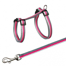 FRESHLINE postroj s vodítkom pre mačku 27-45cm/10mm/1,2m