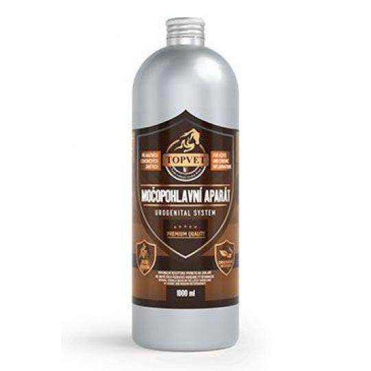 Močopohlavný aparát sirup pre kone TOPVET 1l Močopohlavný aparát sirup pre kone TOPVET 1l