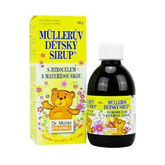 Dr. Muller Sirup Jitrocelový s mateříd. dětský 245ml