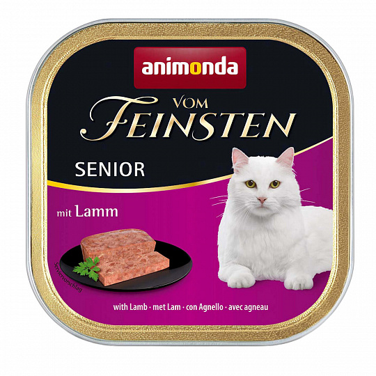 ANIMONDA paštéta SENIOR - jahňacie pre staršie mačky 100g ANIMONDA paštéta SENIOR - jahňacie pre staršie mačky 100g