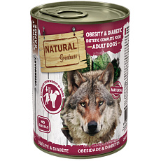 Natural Greatness OBESITY CONTROL, veterinární dieta, konzerva pro psy 400g Natural Greatness OBESITY CONTROL, veterinární dieta, konzerva pro psy 400g