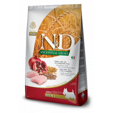 N&D LG DOG Adult Mini Chicken & Granátové jablko 7kg