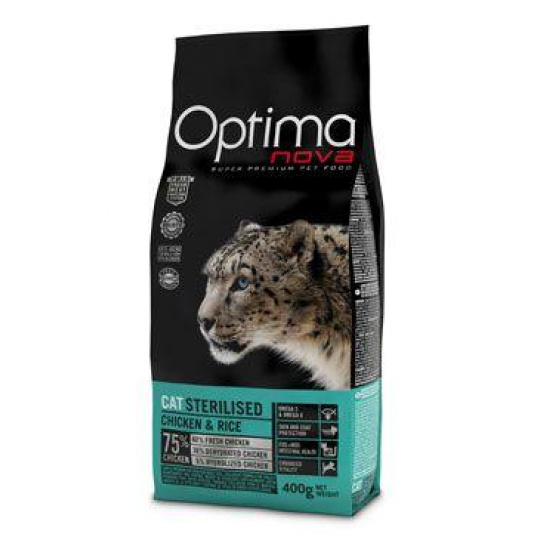 Optima Nova Cat Sterilised Chicken&Rice 2kg