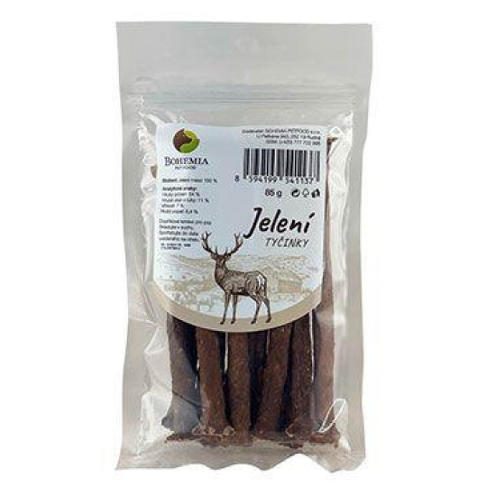 BOHEMIA TYČINKY Jelenie 85g