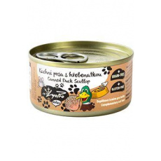 Lyopro Cat konz. Kačacie prsia s hrebenatkou 85g