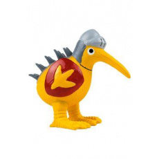 Hračka pes KNIGHT latex, pískacia, oranžová 13cm Kiwi