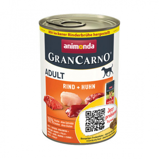 GRANCARNO Adult - hovädzie, kuracie 400g
