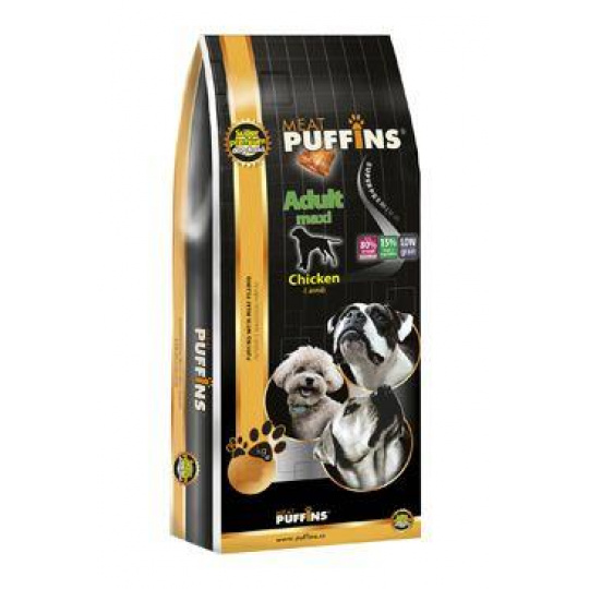 Puffins Dog Adult Maxi Chicken 1kg Puffins Dog Adult Maxi Chicken 1kg