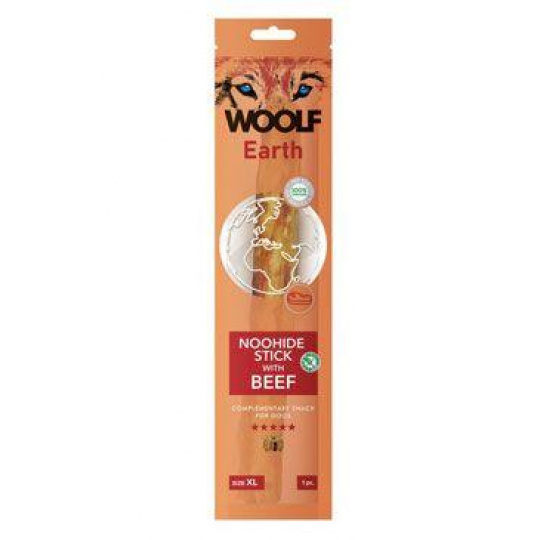 WOOLF Earth poh. NooHide XL Stick s hovädzím 85g