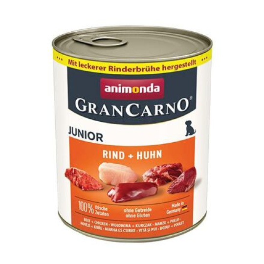 GRANCARNO JUNIOR - hovězí, kuře 800g
