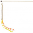 Hrací prút s strapcom, plast/plyš, 40 cm