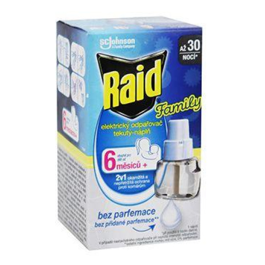 Raid náhradní tekutá náplň 30nocí 21ml