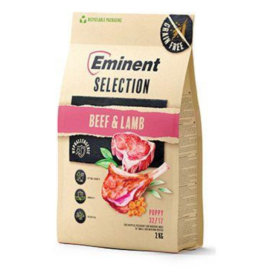 Eminent Dog Selection Puppy Beef&Lamb 2kg