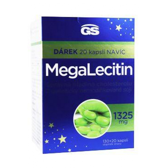 GS Megalecitín 1325mg 130+20cps Vianoce