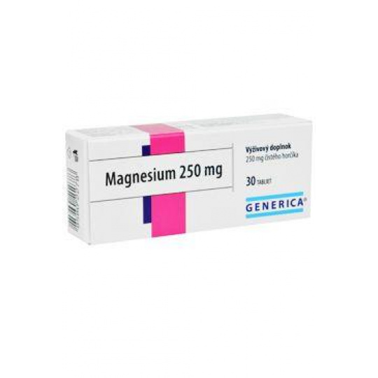 Magnesium 250mg Generica 30tbl