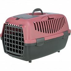 Transportný box CAPRI II, XS-S: 37x34x55cm (max. 8kg), tmavosivá/staroružová Transportný box CAPRI II, XS-S: 37x34x55cm (max. 8kg), tmavosivá/staroružová