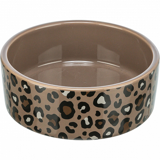 Miska LEO, keramická, 2,5 l/ø 22 cm, leopardí vzor Miska LEO, keramická, 2,5 l/ø 22 cm, leopardí vzor