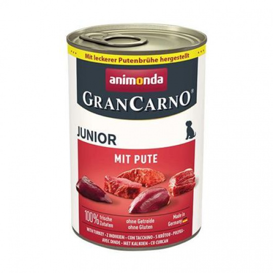 GRANCARNO Junior - s morčacím mäsom 400 g