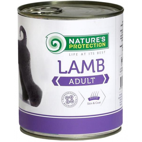 Natures P KONZERVA dog adult jahňacie 800 g Natures P KONZERVA dog adult jahňacie 800 g