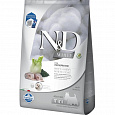 Farmina N&D dog WHITE (GF) adult mini, sea bass, spirulina & fenel 5 kg
