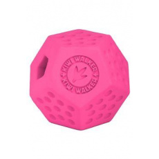Hračka pes DODECABALL MAXI na maškrty ružová Kiwi