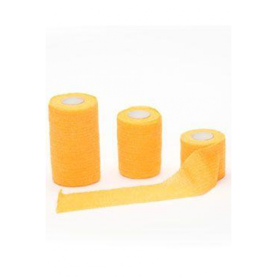 Elastická bandáž. Vet Flex 5cmx4,5m oranžové 1ks CVET