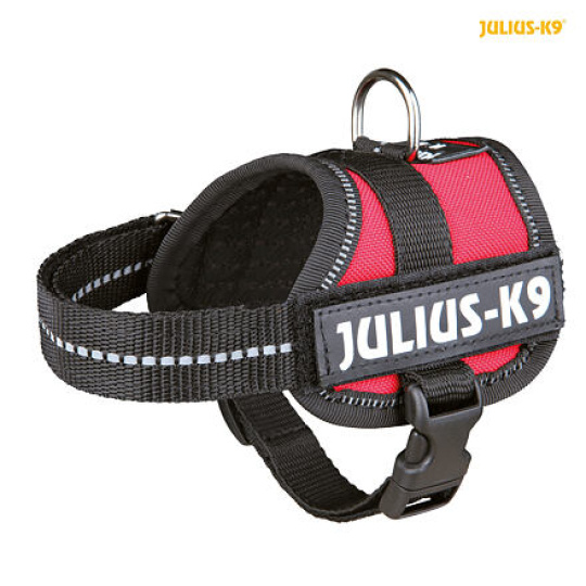 Julius-K9 silový postroj Baby 1/XS 30-40 cm,  - červený