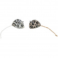 Myška plyšová s catnipom, 5 cm, 2 ks v balení, leopardia