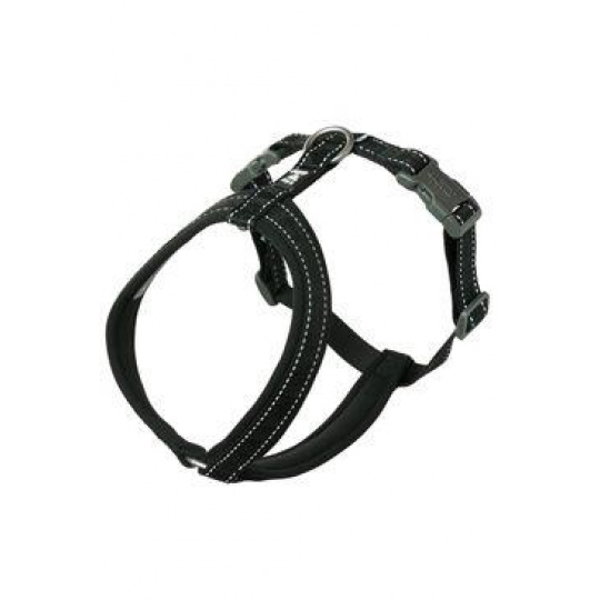 Postroj Y Hurtta Casual ECO čierny 90-100cm Postroj Y Hurtta Casual ECO čierny 90-100cm