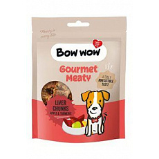 Bow wow poch. Masíčka s játry,jablkem a kurkumou 60g
