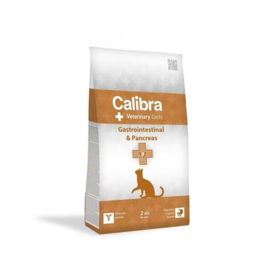 Calibra Vet Diet Cat Gastrointestinal / Pancreas NEW 2 kg