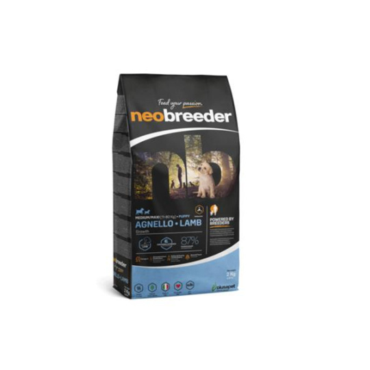 Alleva NEO BREEDER dog puppy medium & maxi lamb 2 kg