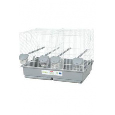 Klietka pre vtáky PRIMO Cati biela/sivá Zolux
