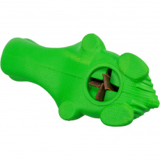 DOG ACTIVITY krokodíl na maškrty, 18 cm, prírodná guma, zelená