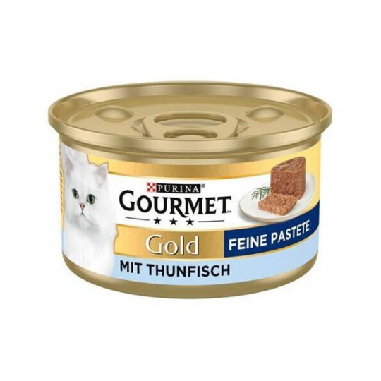 Nestlé GOURMET GOLD cat tuniak paštéta konz.12x85 g Nestlé GOURMET GOLD cat tuniak paštéta konz.12x85 g