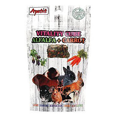 Apetit poch. Vitality Cube lis. lucerna, mrkva 150g Apetit poch. Vitality Cube lis. lucerna, mrkva 150g
