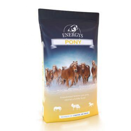 Krmivo pro koně ENERGYS Pony granulované 25kg