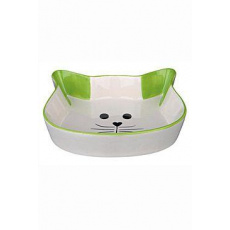 Miska keramická kočka-hlava 0,25ml 12cm TR Miska keramická kočka-hlava 0,25ml 12cm TR