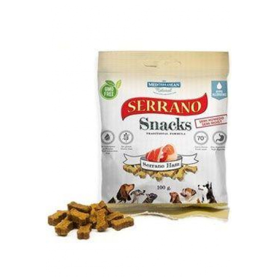 Serrano Snack for Dog-Serrano Ham 100g