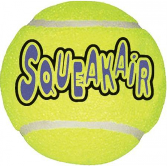 Hračka Kong Dog SqueakAir Lopta s pískatkom tenis, guma vulkanizovaná, M Hračka Kong Dog SqueakAir Lopta s pískatkom tenis, guma vulkanizovaná, M