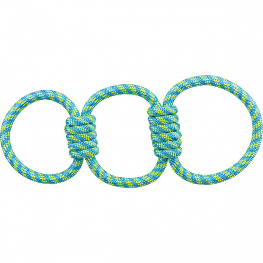 Aqua Toy plávajúce preťahovadlo 3 kruhy, 42 cm, polyester Aqua Toy plávajúce preťahovadlo 3 kruhy, 42 cm, polyester