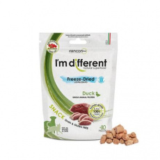 I´M DIFFERENT SNACK kačica - mrazom sušená pochúťka, 40 g I´M DIFFERENT SNACK kačica - mrazom sušená pochúťka, 40 g
