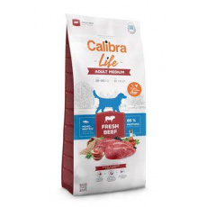 Calibra Dog Life Adult Medium Fresh Beef 12kg Calibra Dog Life Adult Medium Fresh Beef 12kg