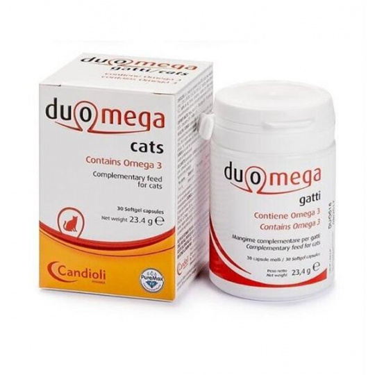 Duomega Gatti 500 mg pre mačky 30 cps. Duomega Gatti 500 mg pre mačky 30 cps.