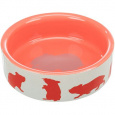 Keramická miska pre škrečky farebná 80 ml/8 cm