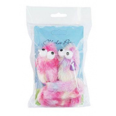 Hračka mačka Myška s dlhým chvostom, so šantou 33cm/2ks Hračka mačka Myška s dlhým chvostom, so šantou 33cm/2ks