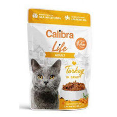 Calibra Cat Life kapsička Adult Turkey in gravy 85g Calibra Cat Life kapsička Adult Turkey in gravy 85g